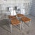 Robert Josten Vintage Brutalist Industrial Robert Josten Chairs – Set of 4 For Sale - Image 4 of 14