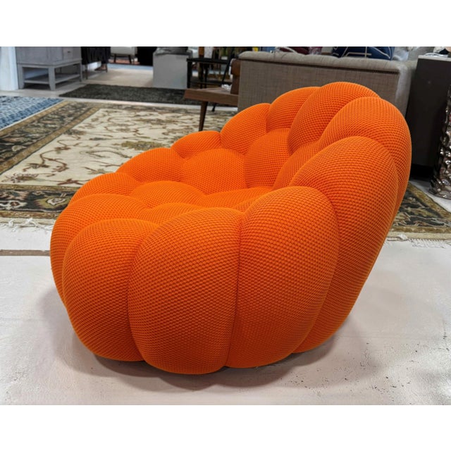 Roche Bobois Roche Bobois Bubble Pivoting Lounge Chair For Sale - Image 4 of 8