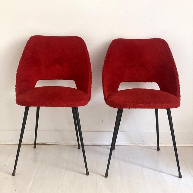 Vintage Chairs, 1970s, Set of 2, in Good conditions. Designed 1970 to 1979