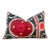 Zafara Bukhara Suzani Lumbar Pillow For Sale