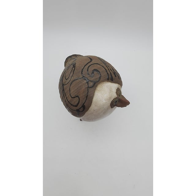 Late 20th Century Studio Pottery Seagull Sculpture by Susan Davis For Sale In Philadelphia - Image 6 of 7