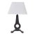 1950s French Heavy Iron Brutalist Lamp For Sale