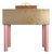 Desk Donau by Ettorre Sotsass with Clock, 1990s, Set of 2 For Sale