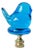 Bluebird Glass Lamp Finial For Sale