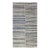Vintage Turkish Kilim Rug, Handwoven Wool, Earth Tones Stripe Pattern, 6x10 For Sale