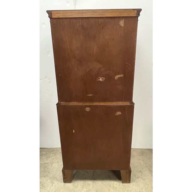 Traditional Antique Mahogany 6 Drawer Lingerie Chest, Reprodux by Bevan Funnell For Sale - Image 3 of 8