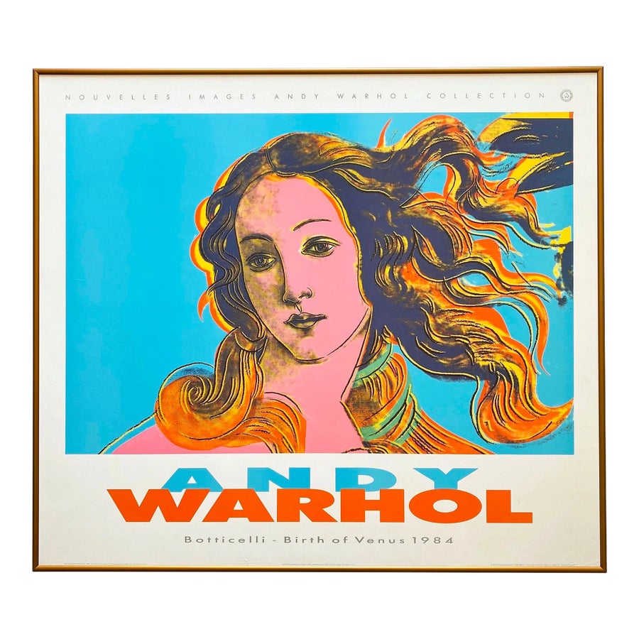 【貴重】Andy Warhol 1989 originalポスター Andy Warhol Self-Portrait Original 1989 Retrospective the