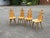 Mid Century Ash Chairs. Superb Quality & Great Shape. Strong and solid, has wear and signs of use. See pics 46 cms depth...