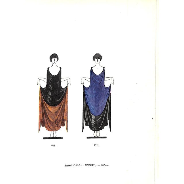 "Enciclopedia Dell' Abbigliamento Femminile: Volumes I & Ii" 1924 Piergiovanni, Bruno For Sale - Image 9 of 12