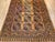 Vintage Afghan Ersari Rug, Hand-Knotted Wool, Allover Geometric Design, Camelhair & Navy, 9’ X 13’ For Sale - Image 9 of 16