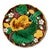 Ceramic Set of 6 Antique Victorian Wedgwood Vine & Strawberry Majolica Plates With Wall Hanger Brackets Late 19th Century For Sale - Image 7 of 18