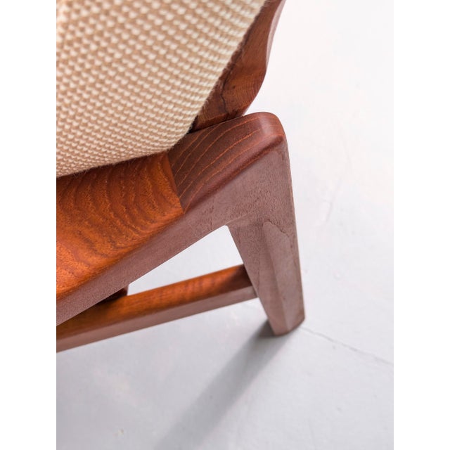 Wood Teak Lounge Chairs by Tove & Edvard Kindt Larsen for Gustav Bahus, 1960s, Set of 2 For Sale - Image 7 of 18