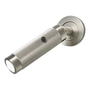Brushed Nickel Led Knurl Reading Light