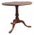 Antique 18th Century Mahogany Tripod Table, 1780s For Sale