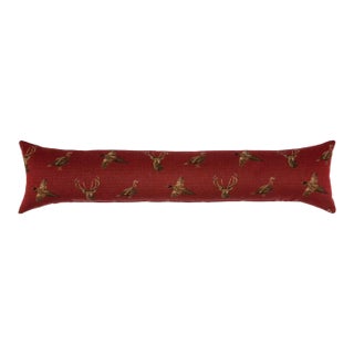 Highland Claret Draught Excluder - 115x20cm (45"x9") For Sale