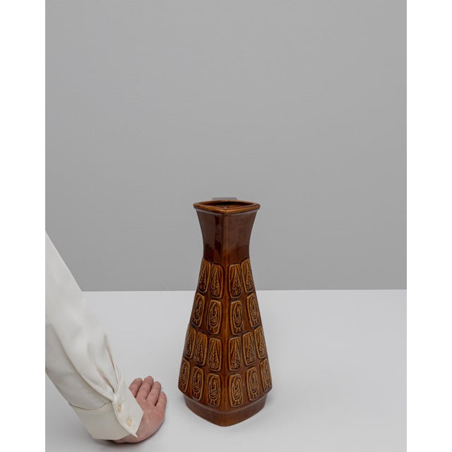 20th Century German 'W. Germany'' Ceramic Vase For Sale - Image 18 of 18