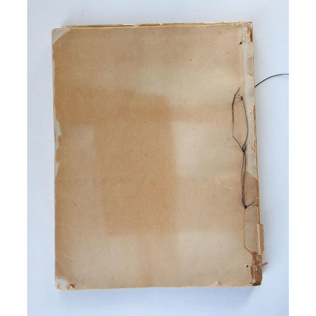 Vintage Bound Portfolio Japanese Block Prints For Sale - Image 12 of 13