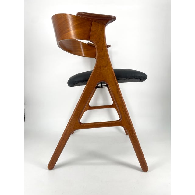 Mid-Century Modern Mid-Century KS-21 Chair in Teak from Korup Stolefabrik, Denmark, 1960s For Sale - Image 3 of 12