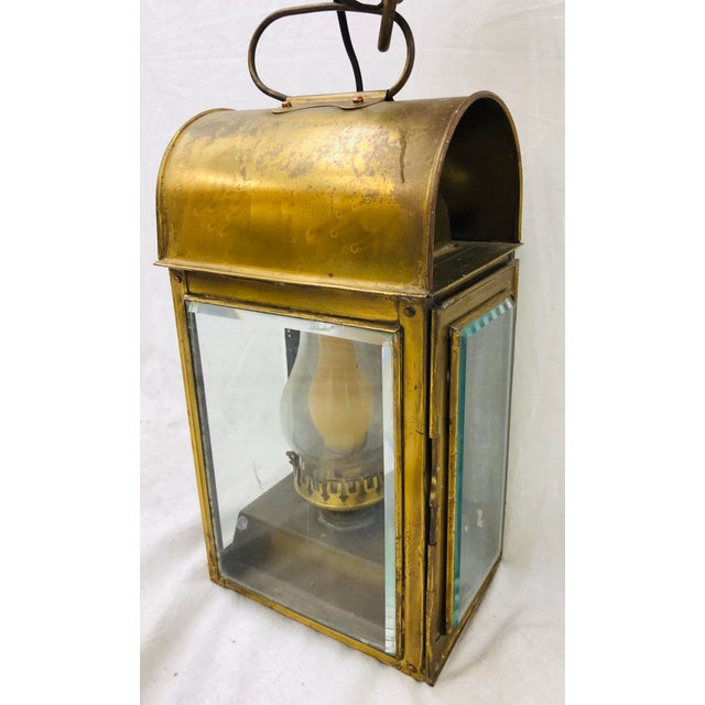 Antique Brass Lantern Chairish