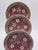 Vintage Set of 4 - Chinese Mun Shou Longevity “萬壽無疆” Porcelain Small 6 Inch Plate For Sale - Image 4 of 6