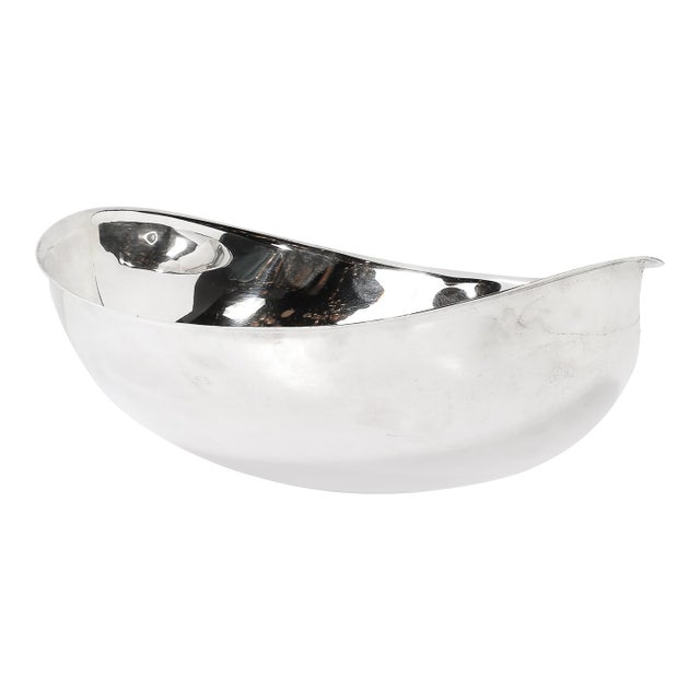 Mid-Century Modernist 'Candara' Centerpiece Bowl Signed Sabattini For Sale