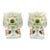 Antique Sunflower Spill Vases - a Pair For Sale