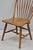 Mid 20th Century Vintage Maple Wood Fan Back Colonial Windsor Dining Side Chair Made in Slovenia For Sale In Philadelphia - Image 6 of 11
