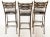 Mid Century Modern Montecristo Style Bar Stools Set of 3 For Sale - Image 4 of 13