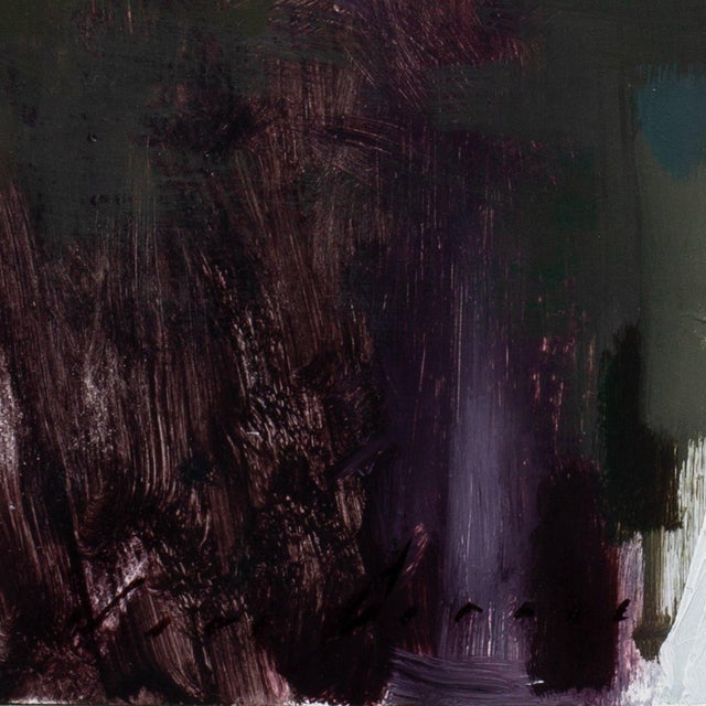 Contemporary Brother by Jon Doran | Oil on Panel Profile Portrait of a Young Man For Sale - Image 4 of 9