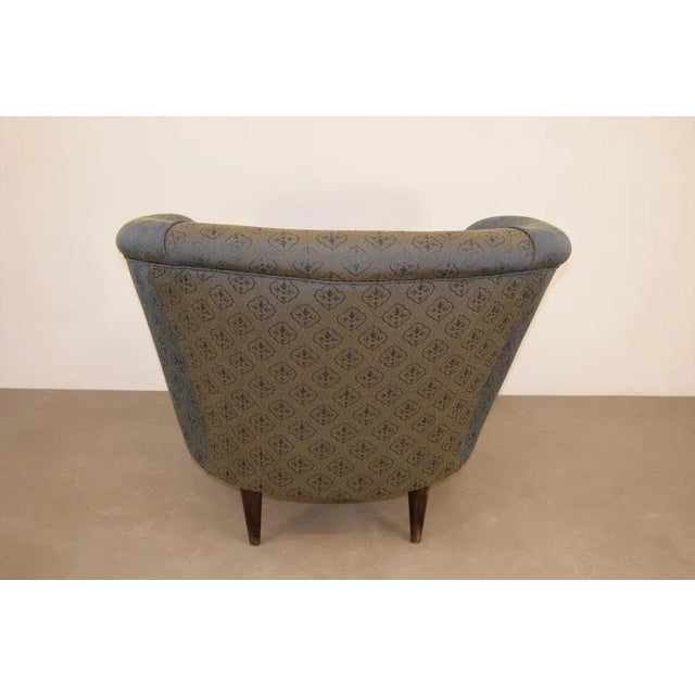 Wood Armchairs in Style of Ico Parisi, Italy, 1950s, Set of 2 For Sale - Image 7 of 13