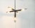 Metal German Space Age Chandelier from Kinkeldey For Sale - Image 7 of 18