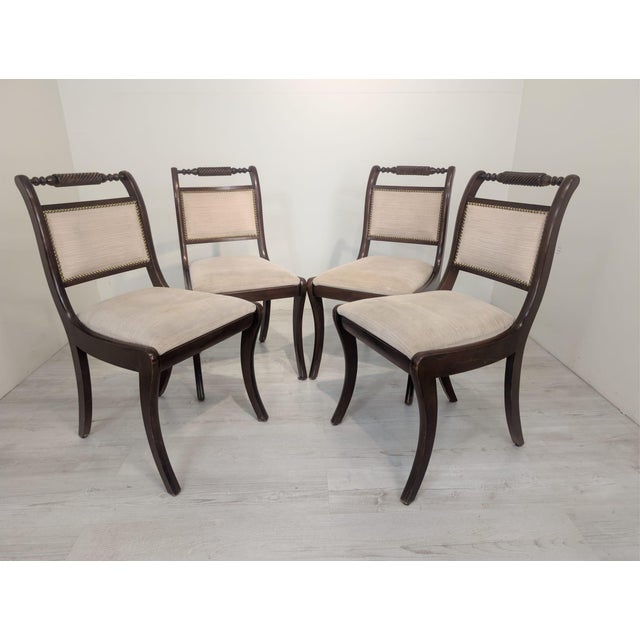 Empire Style Chair, 1975 For Sale - Image 10 of 16