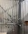 12 Light Sputnik Style Chandelier 24” In Diameter Chrome Finish This is a chrome sputnik-style chandelier, which appears...