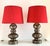Large Mid-Century Italian Pottery Table Lamps by Aldo Londi for Bitossi, 1960s, Set of 2 For Sale - Image 17 of 17