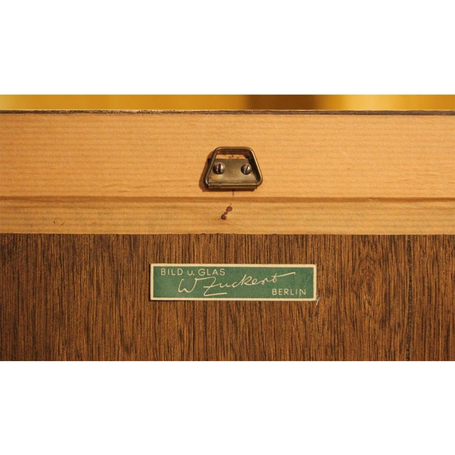 Erich Demmin, Summer Promenade with Figures, 20th Century, Oil on Canvas, Framed For Sale - Image 8 of 9