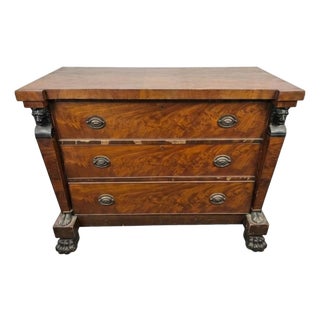Early 19th Century French Empire Commode / Chest of Drawers For Sale