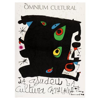 Joan Miro, 1974, Original Color Lithograph For Sale