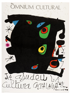 Joan Miro, 1974, Original Color Lithograph