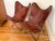 Rustic Pair of 1960s Argentine Import Leather Butterfly Chairs, After Jorge Ferrari-Hardoy for Knoll For Sale - Image 3 of 17