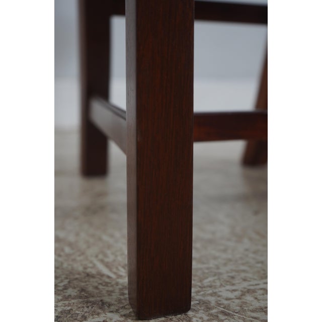 Set of 8 Hickory Chair Mahogany Dining Chairs For Sale - Image 9 of 18
