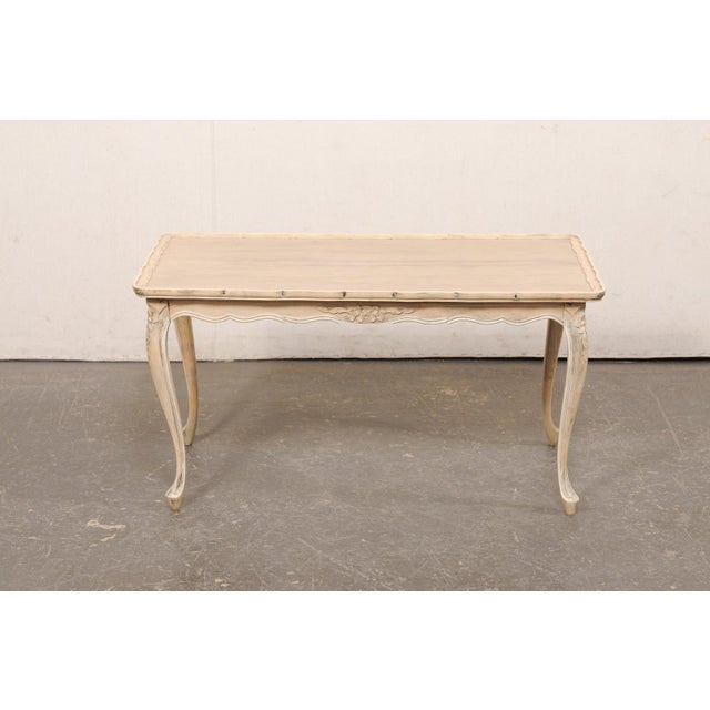 Louis XV Style Coffee Table, Mid 20th C. For Sale - Image 9 of 12