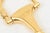 Vintage Gucci Gold Plated Horse Bit Key Chain, 1970's For Sale In Miami - Image 6 of 9