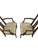 Pair of Mid-Century High-Back Cane Dining Armchairs, Stamped Denmark For Sale - Image 10 of 18