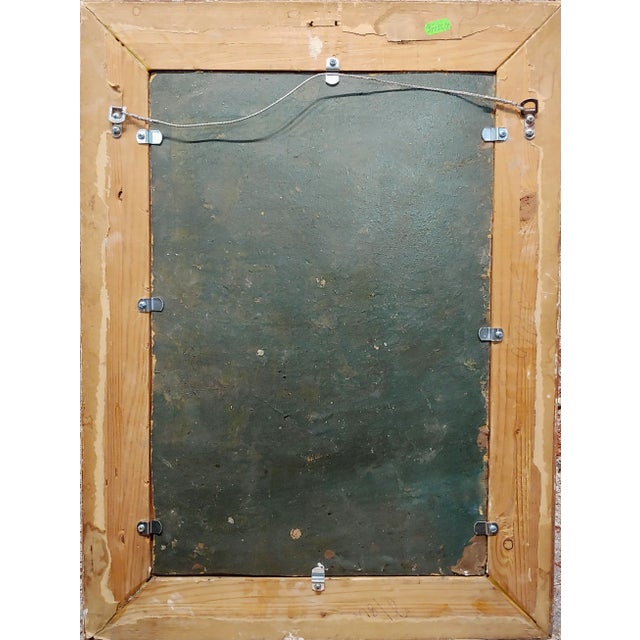 Brown 1929 Three Nude Female Figures -Early Fauvism Oil Painting For Sale - Image 8 of 9