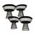 Chairs by Warren Platner for Knoll, 1960s, Set of 4 For Sale - Image 12 of 12