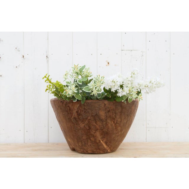 Brown Rustic French Grain Bowl For Sale - Image 8 of 9