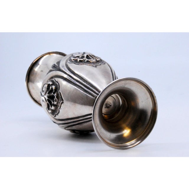 Small Silver Jug with Shells and Reliefs For Sale - Image 6 of 10
