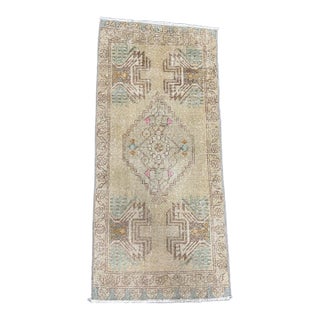 Turkish Yastik Rug 1'8" x 3'6" For Sale