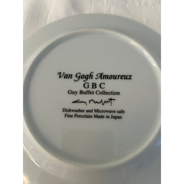 Mediterranean 1980s Guy Buffet Collection Plates, a Pair For Sale - Image 3 of 5