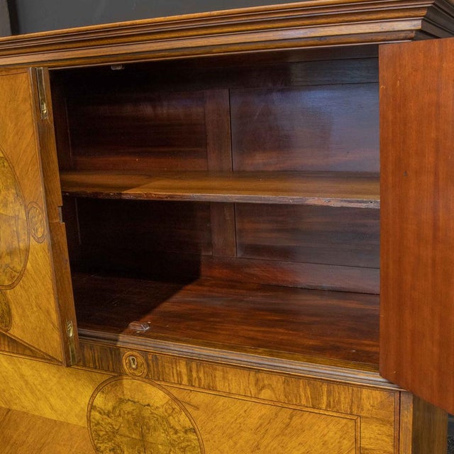 Early 20th Century William and Mary Style Walnut Secretaire For Sale - Image 11 of 18